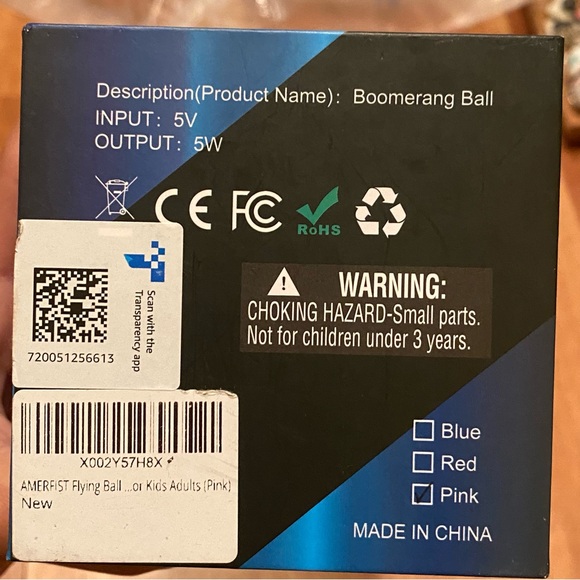 Amerfist flying ball… color:pink - Picture 2 of 4